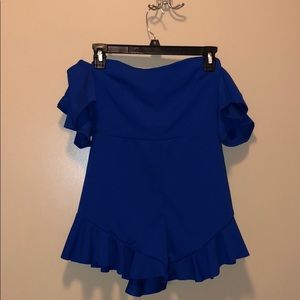Blue Romper